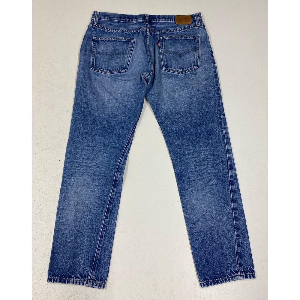 Levi's 501 CT White Oak Cone Denim button fly selvedge straight leg jeans 34x30 - Picture 3 of 8